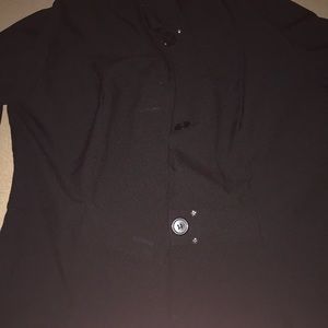 Spago black blazer with buttons